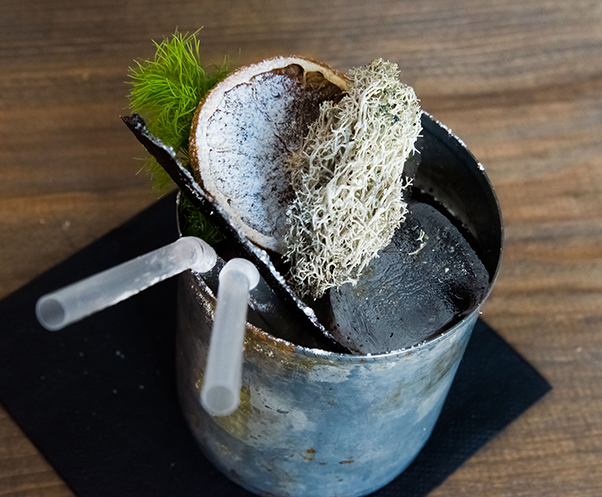 A cocktail in Jazzkoket in Östersund Sweden